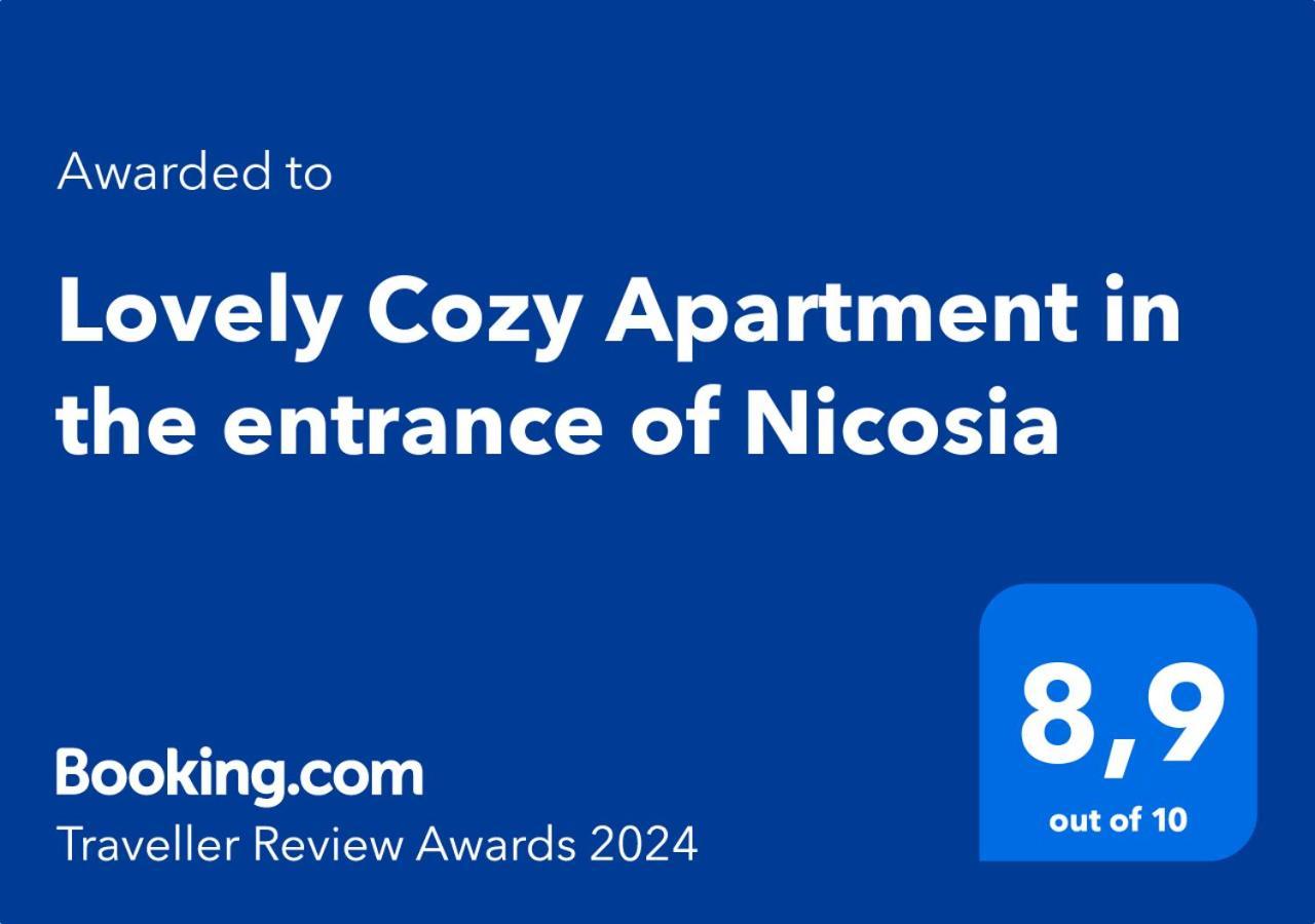 Lovely Cozy Apartment In The Entrance Of Nicosia Aglantzia ภายนอก รูปภาพ